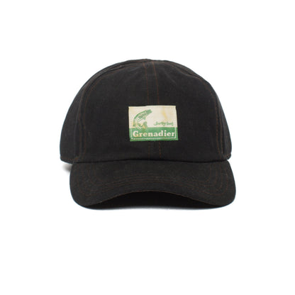 Goorin Bros. sportfishing cotton 6 panel baseball cap Black front view