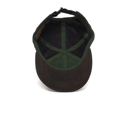 Goorin Bros. sportfishing cotton 6 panel baseball cap Black under view