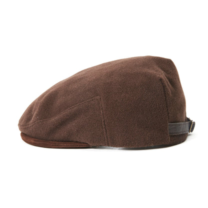 Goorin Bros. carson range wool blend low profile ivy flatcap Brown side view