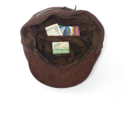 Goorin Bros. carson range wool blend low profile ivy flatcap Brown under view