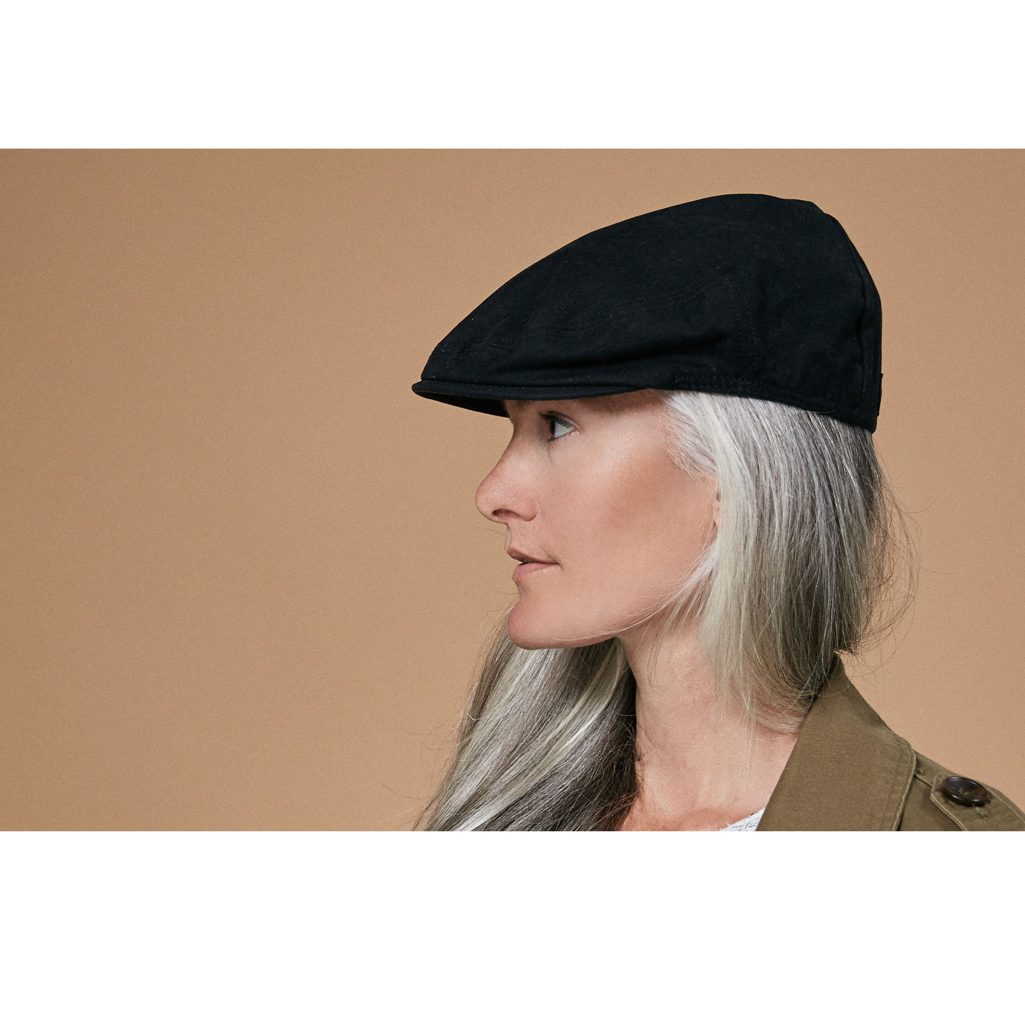 Goorin Bros. Angler Black Low Profile Ivy womens styling