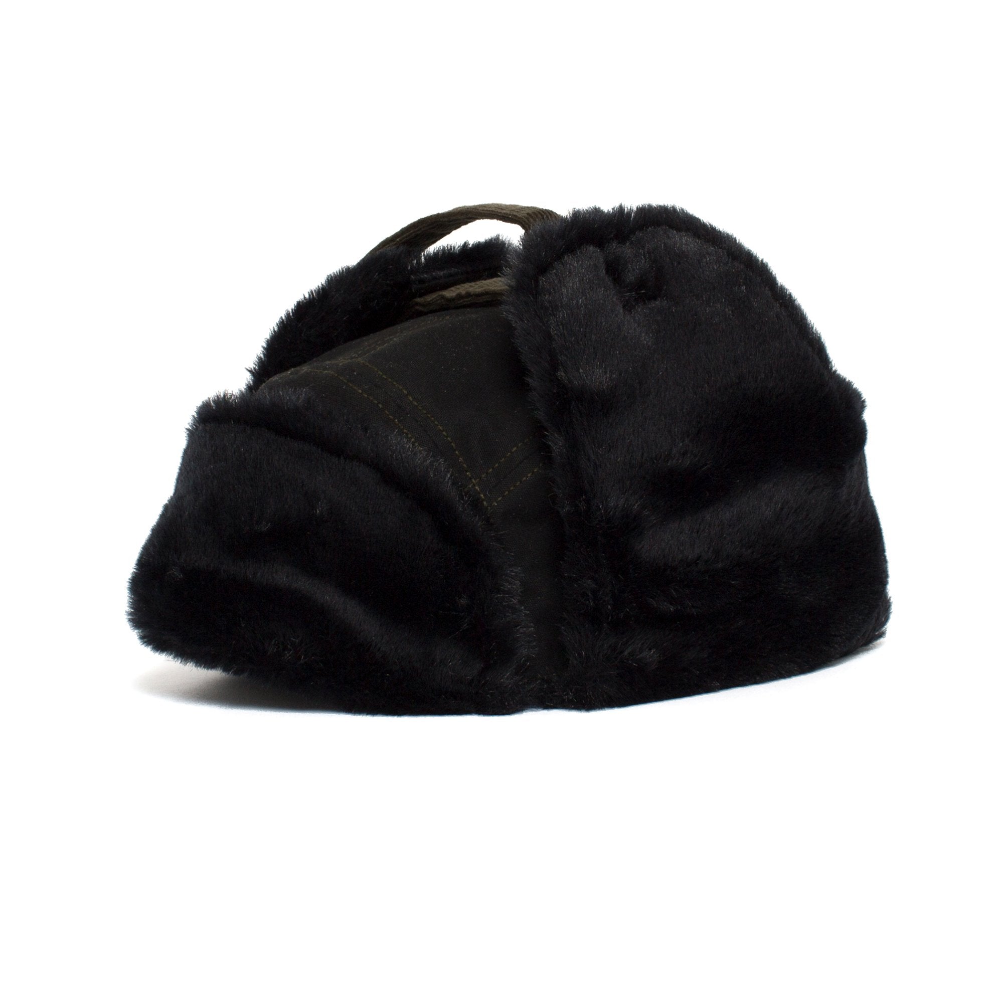Goorin Bros. 1 degree cotton trooper Black left side view