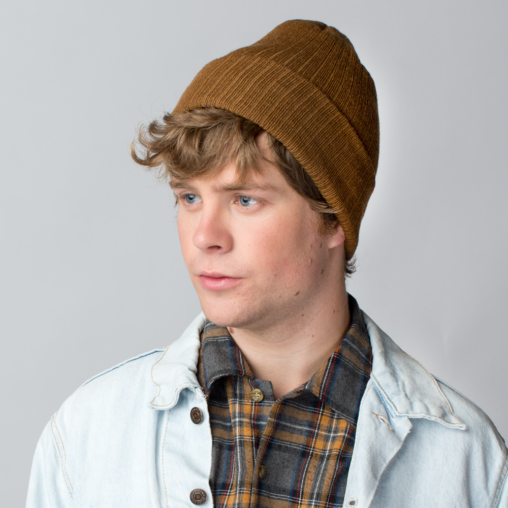 Goorin Bros. red rock wool beanie Tan  mens styling