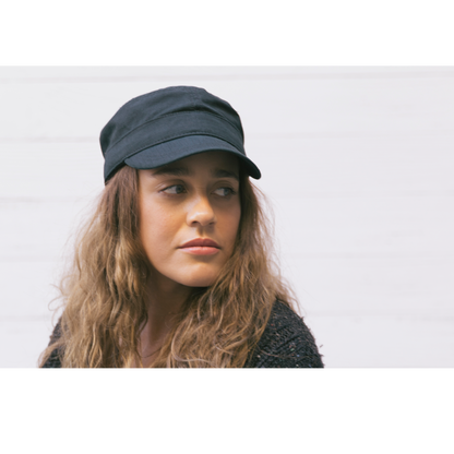Goorin Bros. private cotton cadet cap Black  womens styling