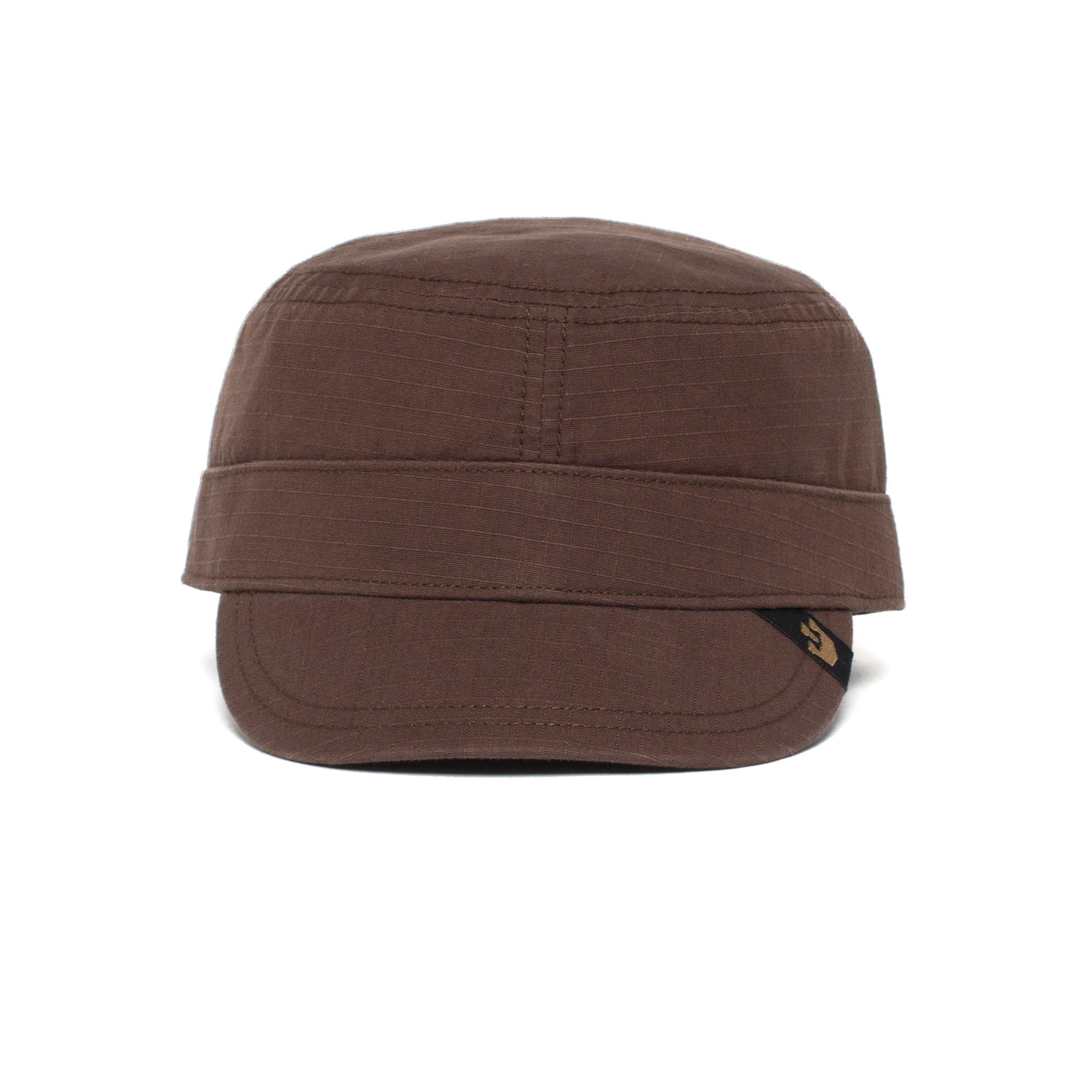 Goorin Bros. private cotton cadet cap Brown front view
