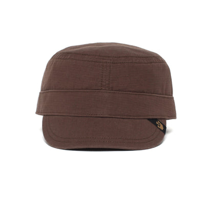 Goorin Bros. private cotton cadet cap Brown front view