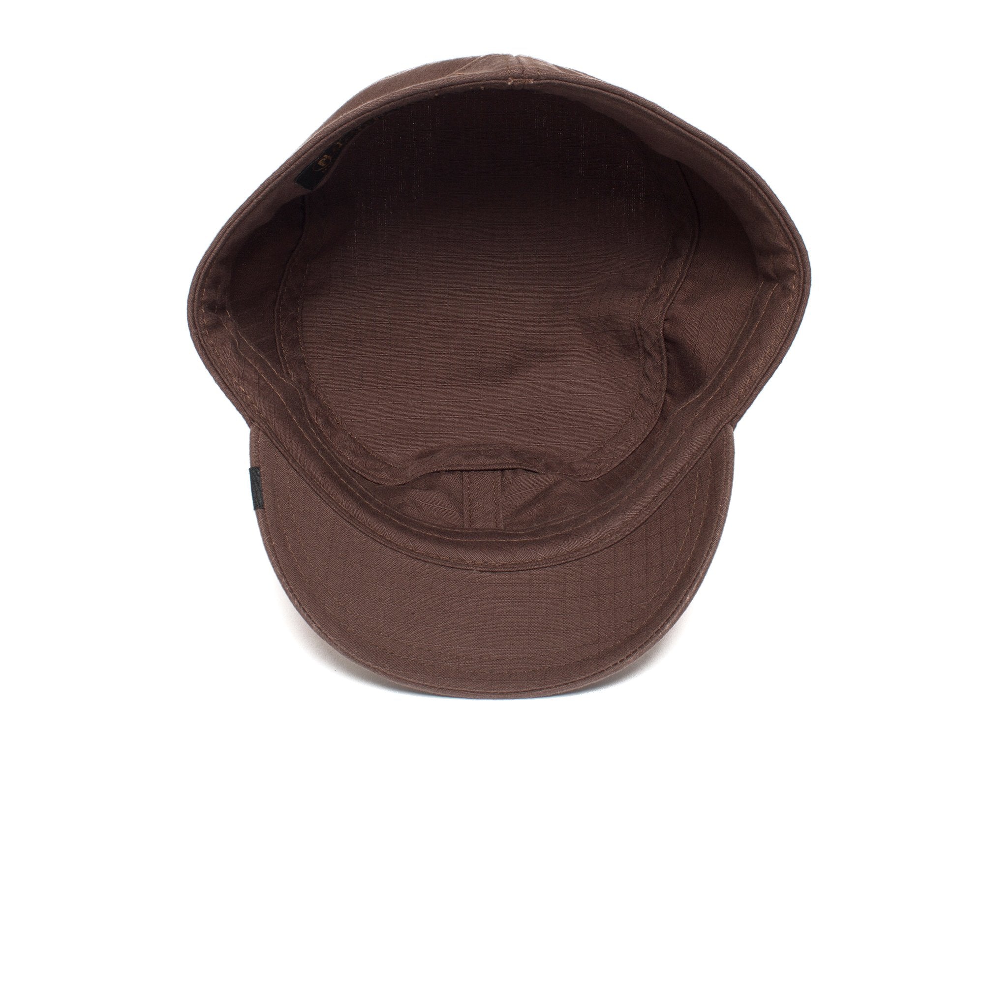 Goorin Bros. private cotton cadet cap Brown under view