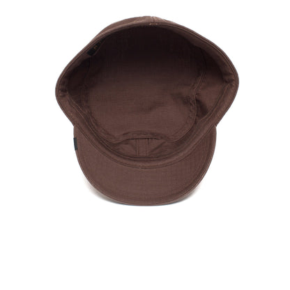 Goorin Bros. private cotton cadet cap Brown under view