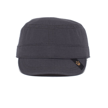 Goorin Bros. private cotton cadet cap Grey front view