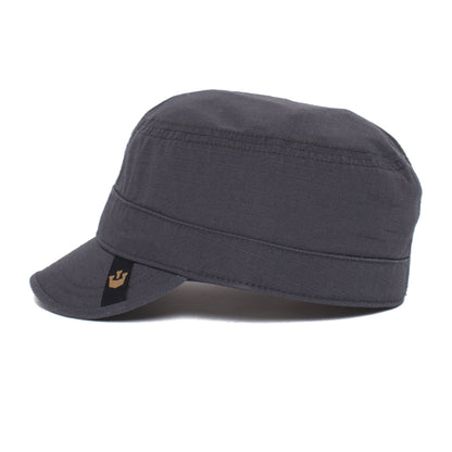 Goorin Bros. private cotton cadet cap Grey side view