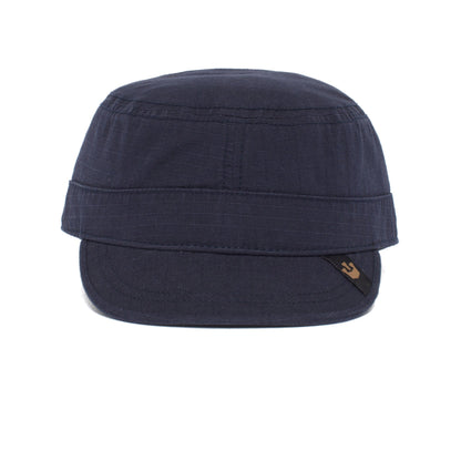 Goorin Bros. private cotton cadet cap Navy front view