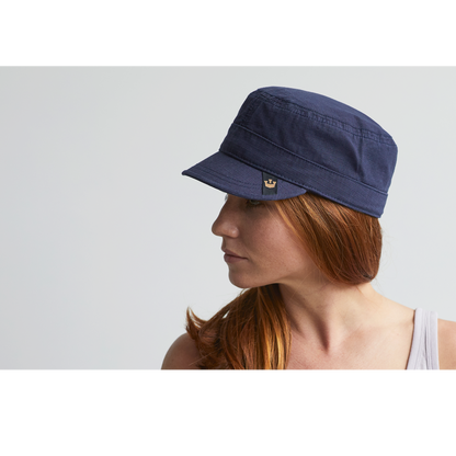 Goorin Bros. private cotton cadet cap Navy  womens styling