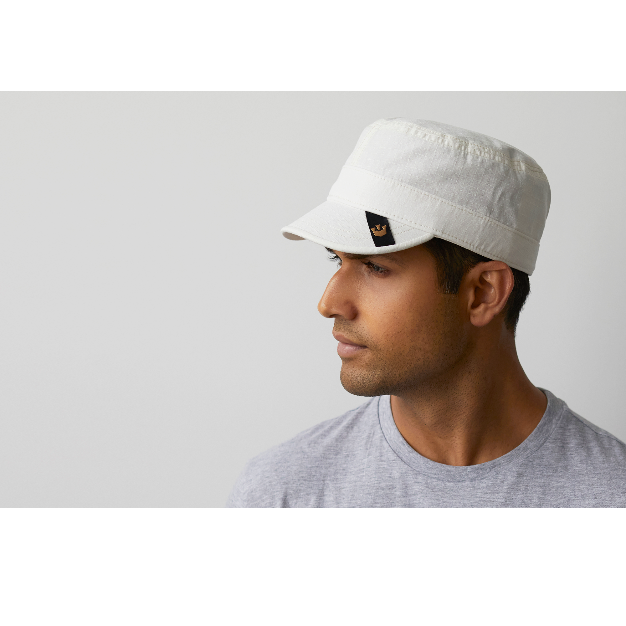Goorin Bros. private cotton cadet cap White  mens styling